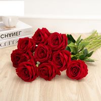 Artificial Rose Moisturizing Touch Wedding Fake Bouquet Flowers main image 1