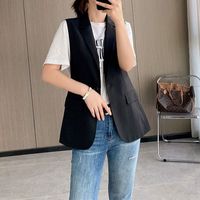 Women's Casual Fashion Solid Color Button main image 4