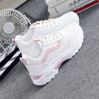 Mode Sportschuhe Frauen Farblich Passende Einfache Weiße Schuhe Frauen main image 4