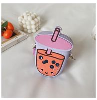 Girl's Mini Rubber Cartoon Cute Zipper Crossbody Bag main image 4