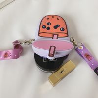 Girl's Mini Rubber Cartoon Cute Zipper Crossbody Bag main image 5
