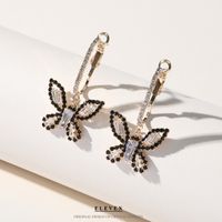 Fashion Tassel Copper Plating Inlay Artificial Diamond Pearl Drop Earrings 1 Pair sku image 5