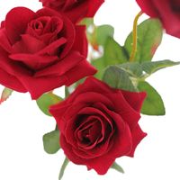 Artificial Rose Moisturizing Touch Wedding Fake Bouquet Flowers main image 6