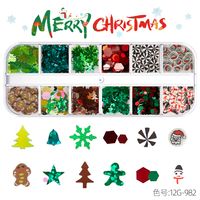 Christmas Fashion Animal Pet Pvc Nail Patches 1 Set sku image 10
