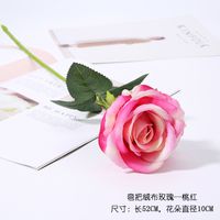 Artificial Rose Moisturizing Touch Wedding Fake Bouquet Flowers sku image 26
