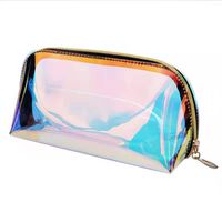 Women's Large Tpu Solid Color Fashion Shell Zipper Cosmetic Bag Dome Bag sku image 1