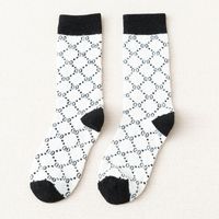 Women's Japanese Style Color Block Blending Polyacrylonitrile Fiber Ankle Socks sku image 4