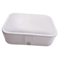 Basic Solid Color PU Leather Jewelry Boxes main image 4
