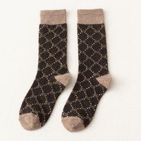 Women's Japanese Style Color Block Blending Polyacrylonitrile Fiber Ankle Socks sku image 2
