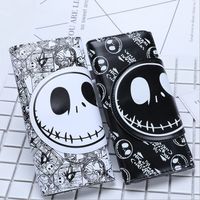 Unisex Skull Pu Leather Magnetic Buckle Wallets main image 1