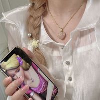 Fashion Heart Shape Crystal Women's Pendant Necklace 1 Piece main image 3