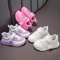 Women's Fashion Solid Color Round Toe Chunky Sneakers main image 5