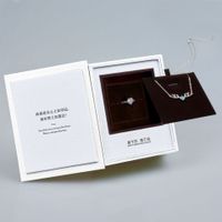 Simple Style Letter Paper Jewelry Boxes main image 1