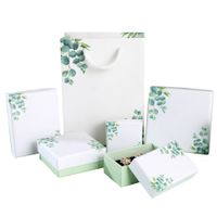 Sweet Leaves Paper Jewelry Boxes main image 3