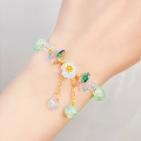 1 Pieza Moda Mariposa Arílico Aleación Con Cuentas Mujeres Pulsera sku image 2