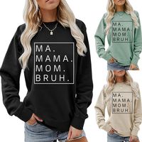 Women's Hoodie Long Sleeve Hoodies & Sweatshirts Printing Casual Letter main image 5