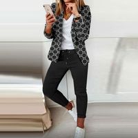 Women's Long Sleeve Blazers Casual Solid Color main image 1