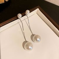 Elegant Einfacher Stil Herzform Bogenknoten Legierung Inlay Künstliche Perlen Strasssteine Frau Ohrringe sku image 2