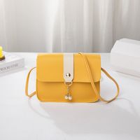 Women's All Seasons Pu Leather Cute Square Bag sku image 3