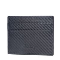 Men's Solid Color Pu Leather Open Card Holders main image 3