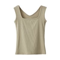 Women's Vest Tank Tops Backless Casual Solid Color main image 4