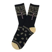 Unisex Simple Style Letter Nylon Cotton Printing Crew Socks A Pair sku image 9