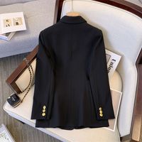 Women's Coat Long Sleeve Blazers Business Classic Style Solid Color main image 5