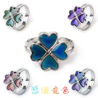 Exaggerated Animal Star Smiley Face Metal Animal Plating Mixed Materials Women's Open Ring sku image 7