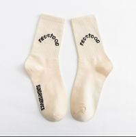 Unisex Simple Style Letter Nylon Cotton Printing Crew Socks A Pair sku image 11