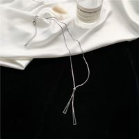 Fashion Ginkgo Leaf Alloy Inlay Zircon Women's Pendant Necklace 1 Piece sku image 24