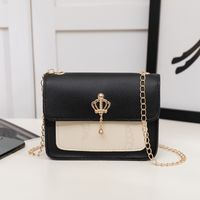 Women's Small All Seasons Pu Leather Classic Style Shoulder Bag sku image 2