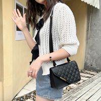 Women's Small Spring&summer Pu Leather Streetwear Square Bag main image 2