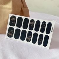 Cute Simple Style Korean Style Solid Color Stickers Nail Patches 1 Set sku image 7