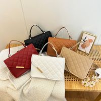 Women's Small Spring&summer Pu Leather Streetwear Square Bag main image 1