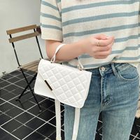 Women's Small Spring&summer Pu Leather Streetwear Square Bag main image 5