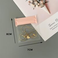 Simple Style Transparent EVA Jewelry Packaging Bags sku image 14