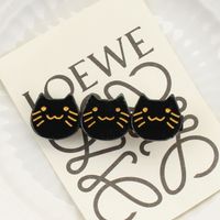 Cute Cat Acetic Acid Sheets Hair Clip sku image 2