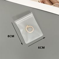 Simple Style Transparent EVA Jewelry Packaging Bags sku image 1