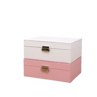 Elegant Simple Style Classic Style Solid Color Pu Leather Jewelry Boxes main image 2