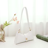 Women's Small Summer Pu Leather Streetwear Shoulder Bag sku image 4