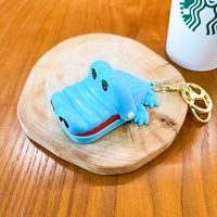 Cute Dinosaur Plastic Unisex Bag Pendant Keychain sku image 4