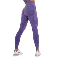 Sports Solid Color Nylon Active Bottoms Leggings main image 4