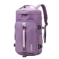 Solid Color Casual Travel Hiking Backpack main image 6