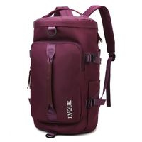 Solid Color Casual Travel Hiking Backpack main image 5