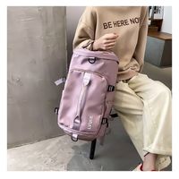 Solid Color Casual Travel Hiking Backpack main image 9