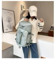 Solid Color Casual Travel Hiking Backpack main image 7