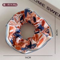 Simple Style Plaid Bear Solid Color Cloth Hair Tie sku image 85