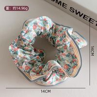 Simple Style Plaid Bear Solid Color Cloth Hair Tie sku image 88