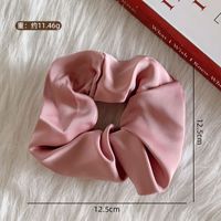 Simple Style Plaid Bear Solid Color Cloth Hair Tie sku image 58