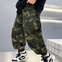 Sports Camouflage Polyester Boys Pants main image 4